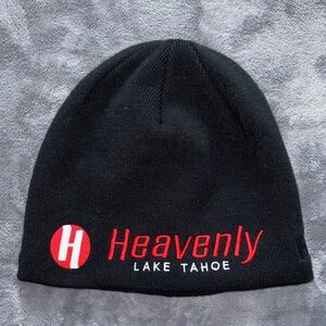 Helly Hansen Heavenly Lake Tahoe ski resort Black Beanie